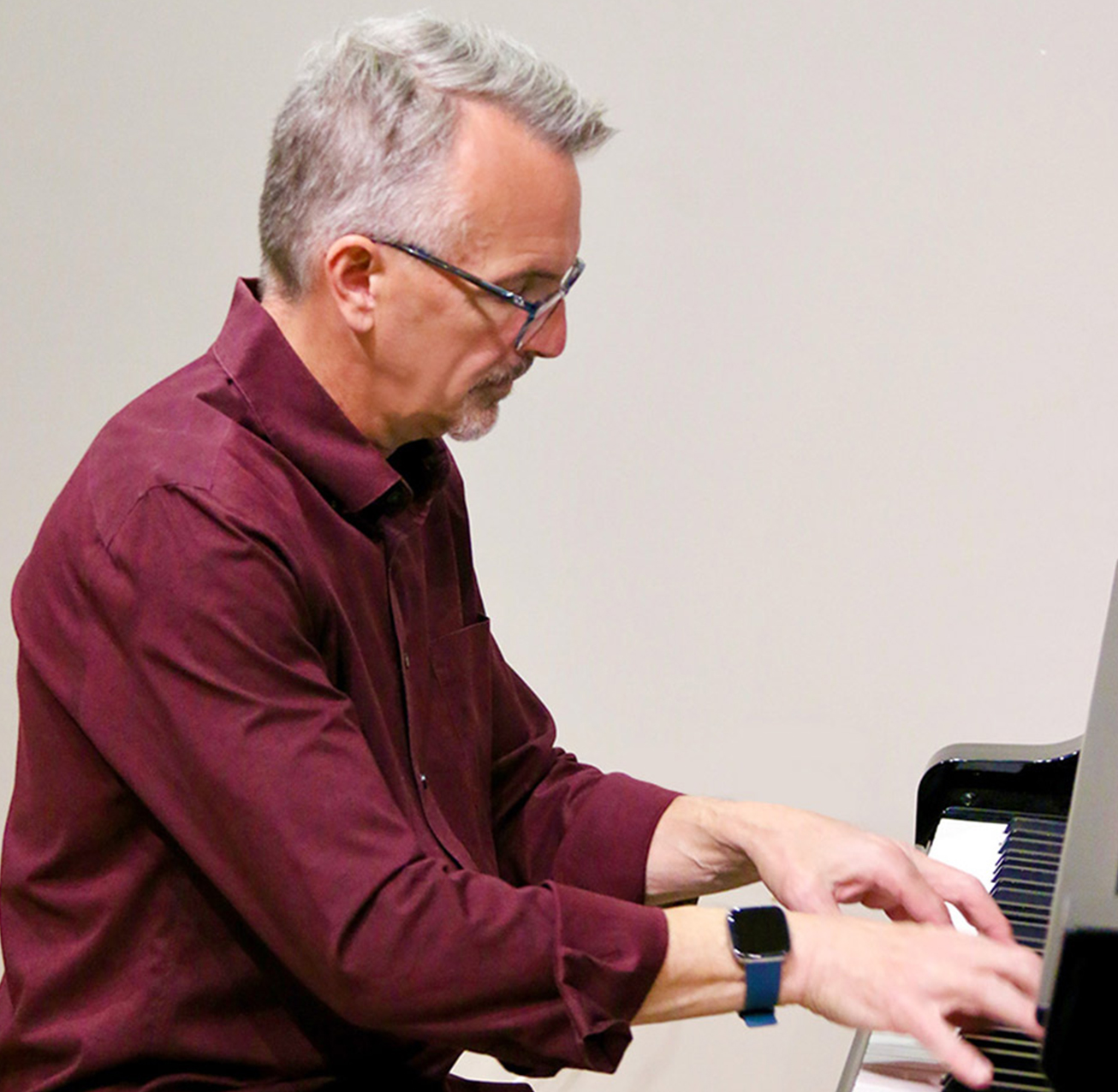 John Nielsen Playing Piano